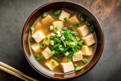 miso leves tányérban