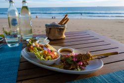 piknik a strandon