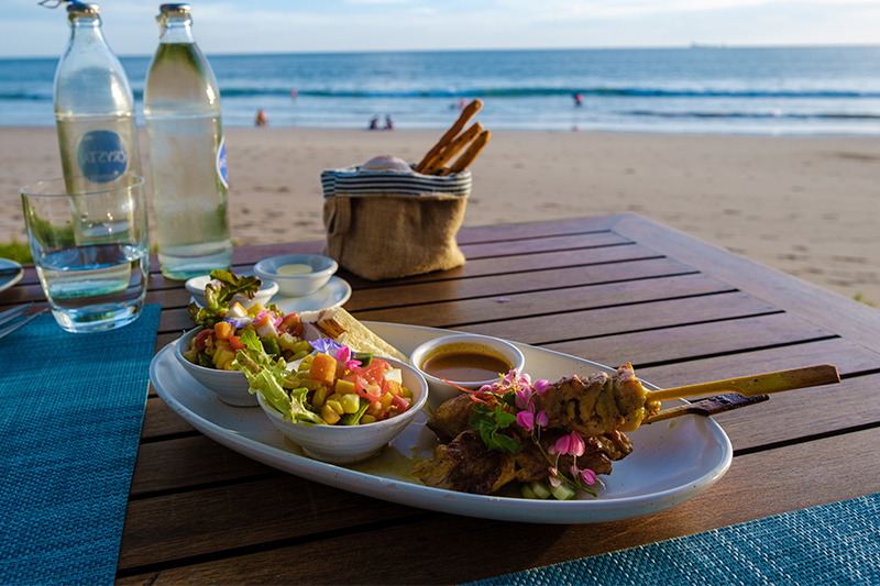 piknik a strandon