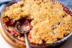 crumble sütemény